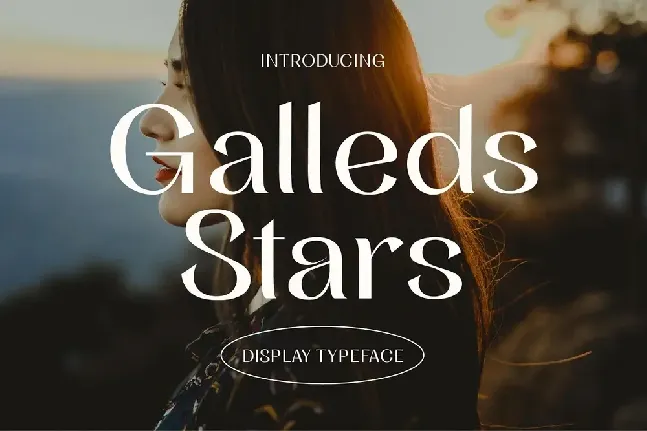 Galleds Stars font