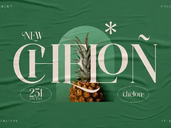 CHELON Classy Serif font