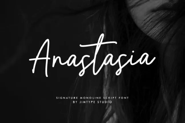 Anastasia font