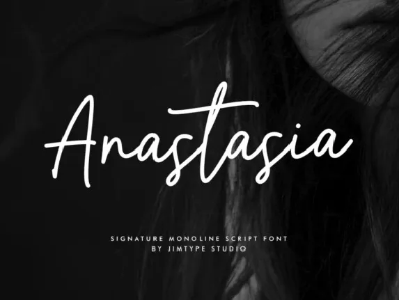 Anastasia font