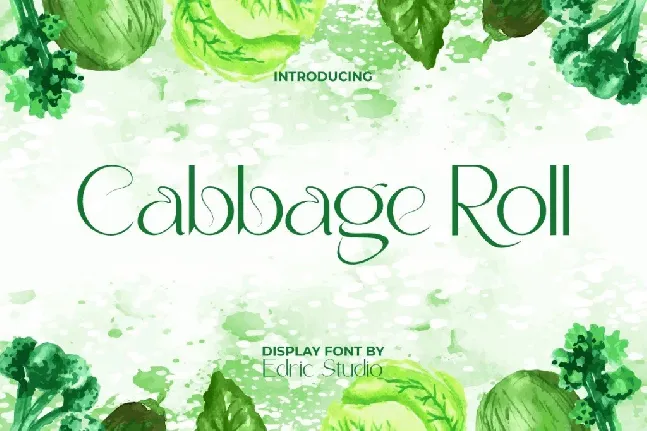 Cabbage Roll Demo font