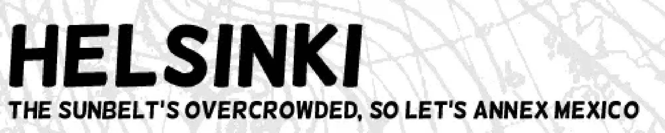 Helsinki font