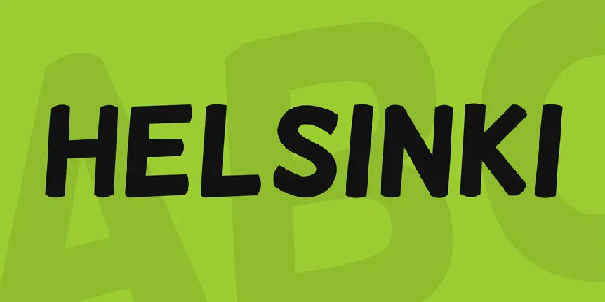 Helsinki font