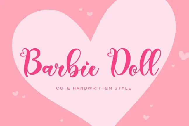 Barbie Doll font