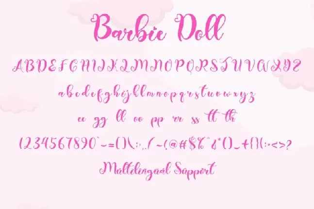 Barbie Doll font