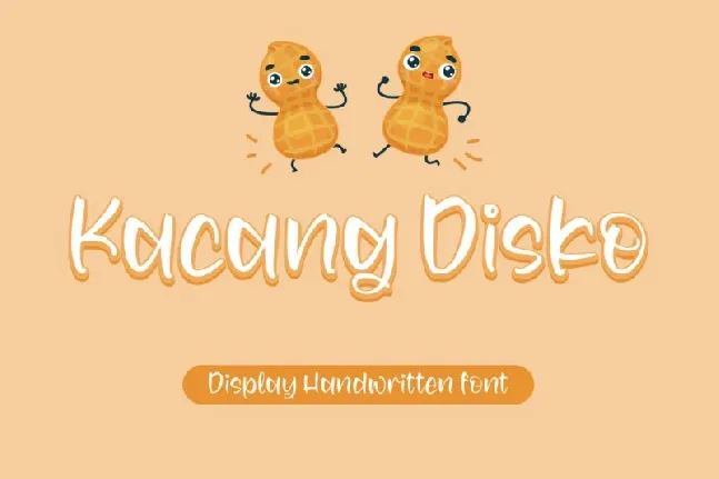 Kacang Disko font