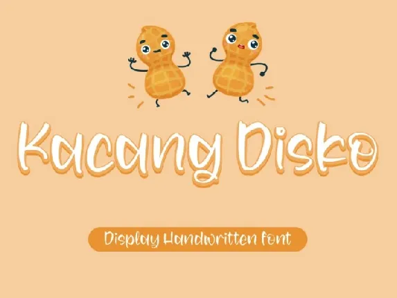 Kacang Disko font