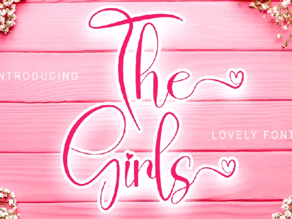 The Girls font