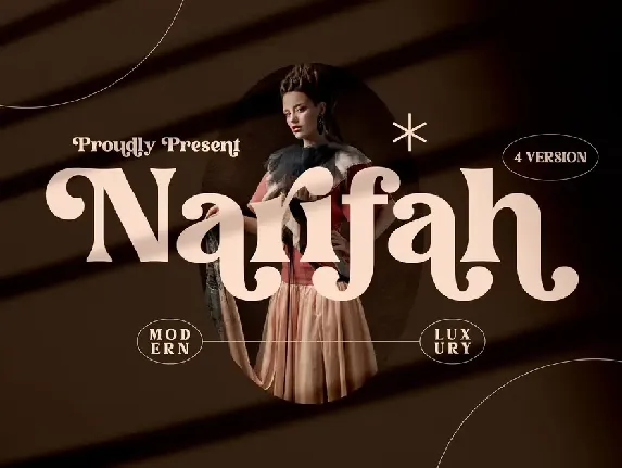 Narifah Modern Serif font