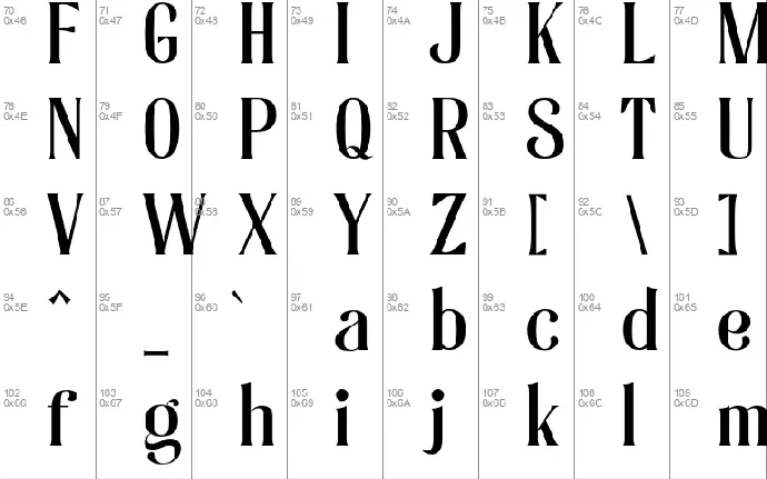 Pokelor font