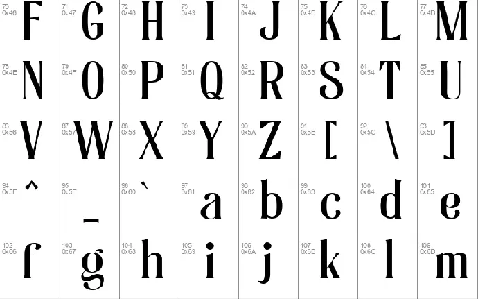 Pokelor font