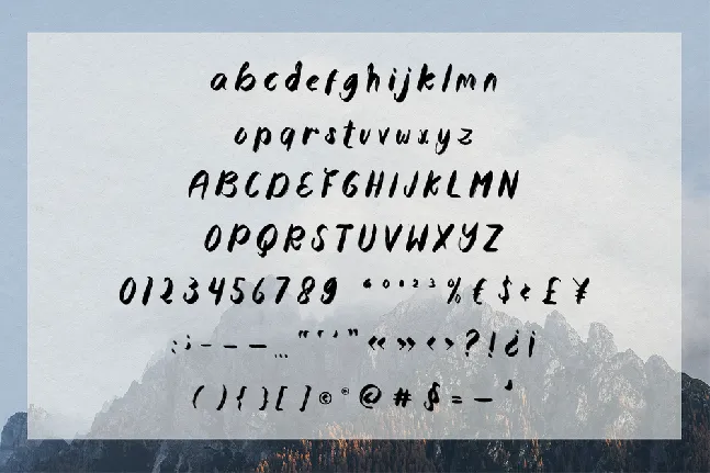 Montego Bay font