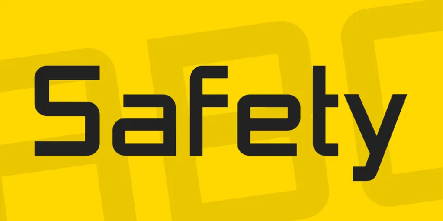 Safety font