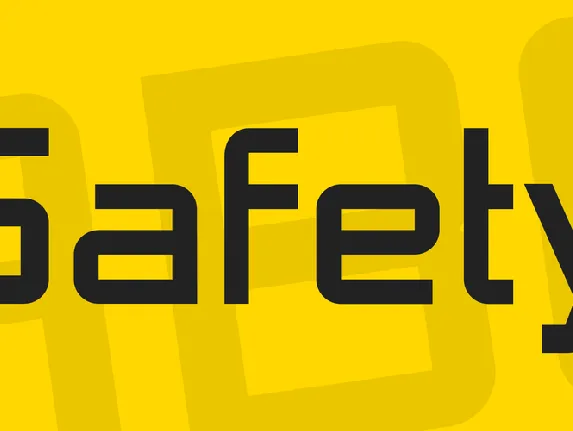 Safety font