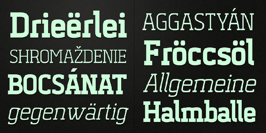 Vitali Family font