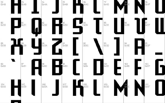 Warriatron Family font