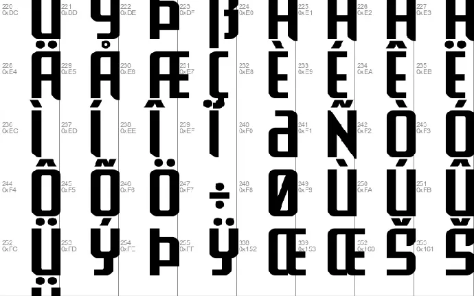 Warriatron Family font