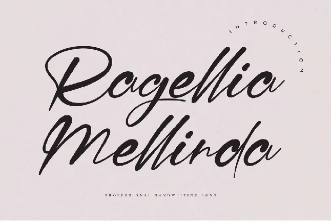 Ragellia Mellinda font