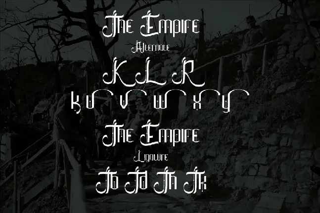 The Empire Demo font