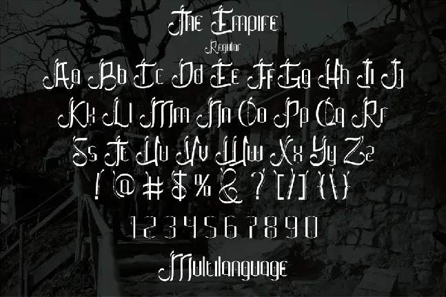 The Empire Demo font