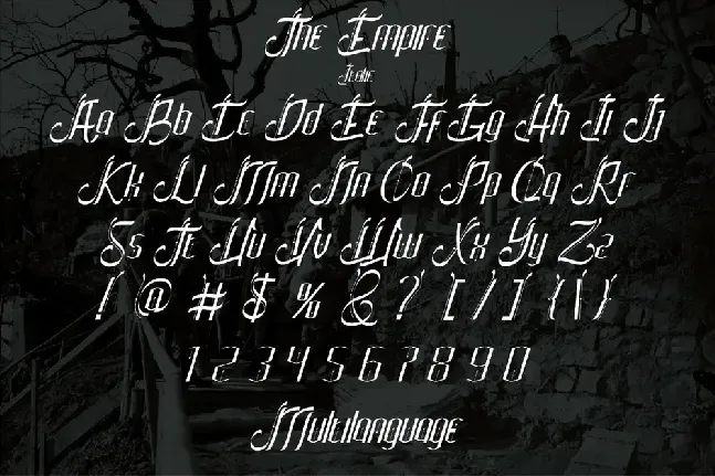 The Empire Demo font