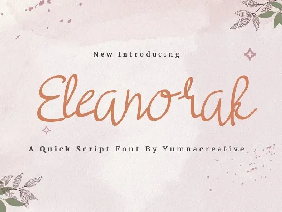 Eleanorak font