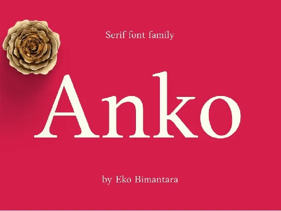 Anko font