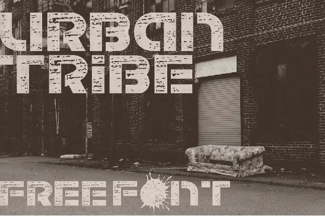 urban tribE font