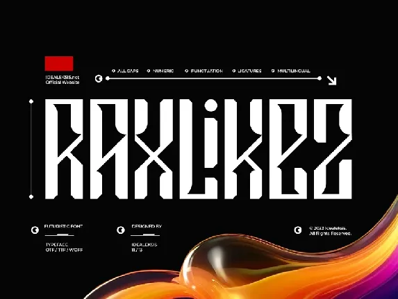 RAXLIKEZ font