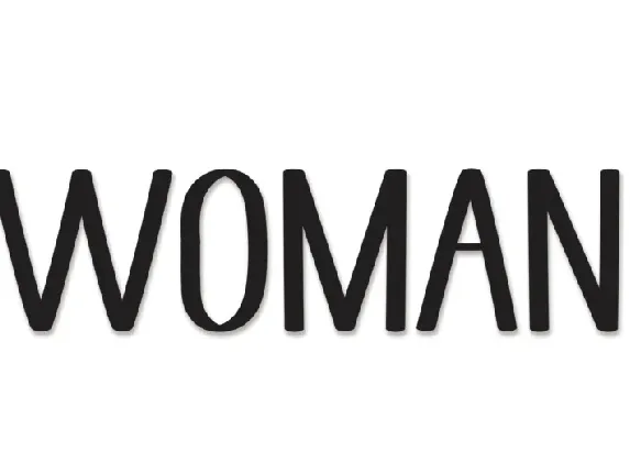 Woman Display font