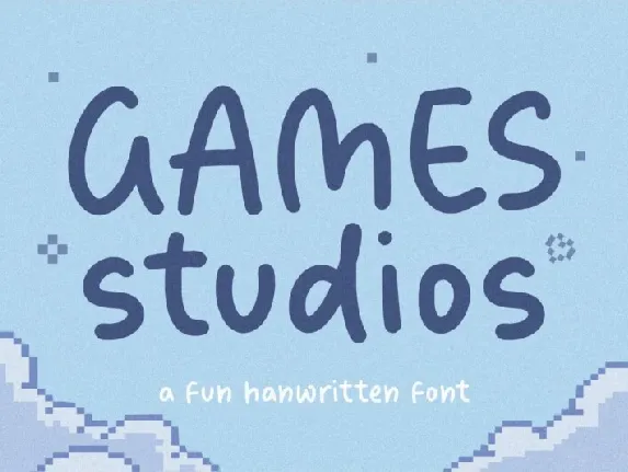 Games Studios font