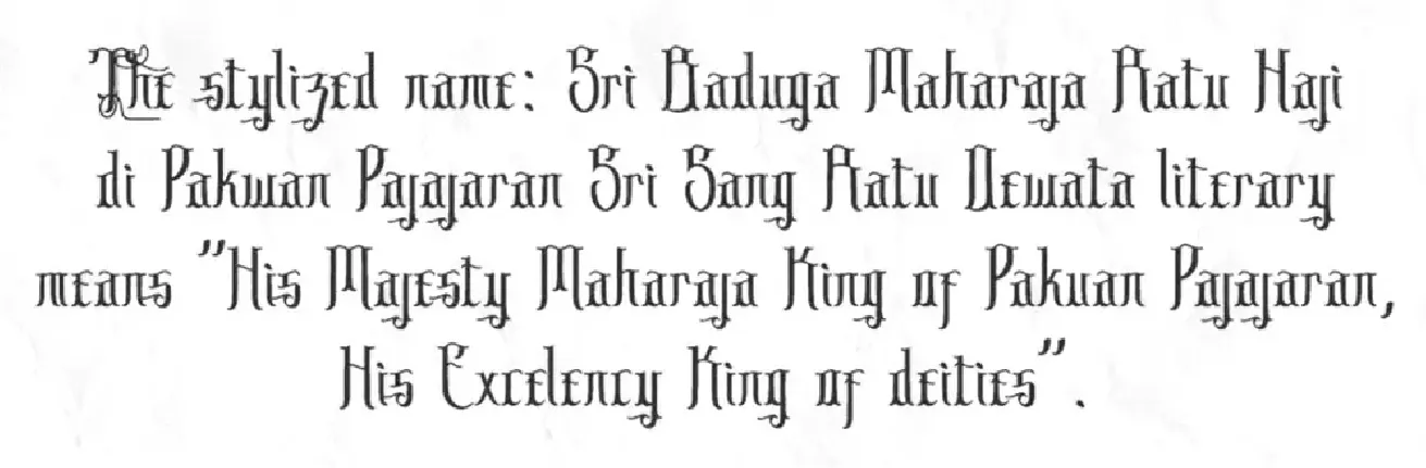 Sribaduga font