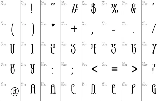 Sribaduga font