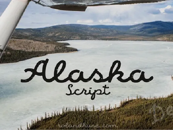 Alaska Script font