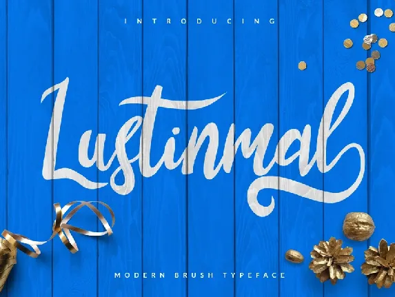 Lustinmal Free font