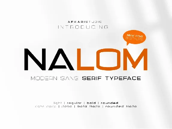 Nalom Family font