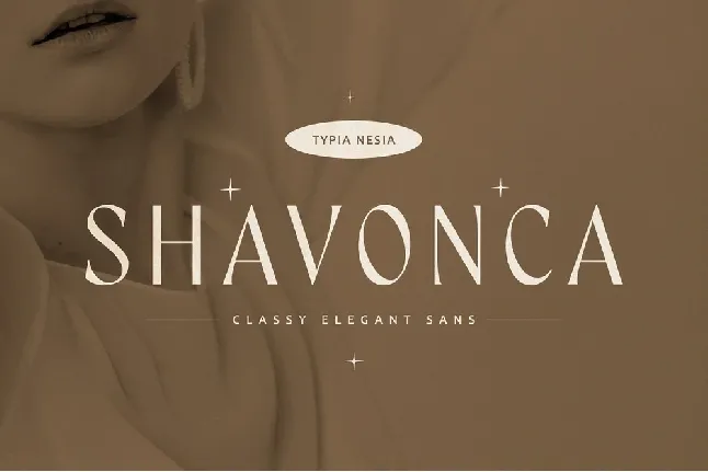 Shavonca font