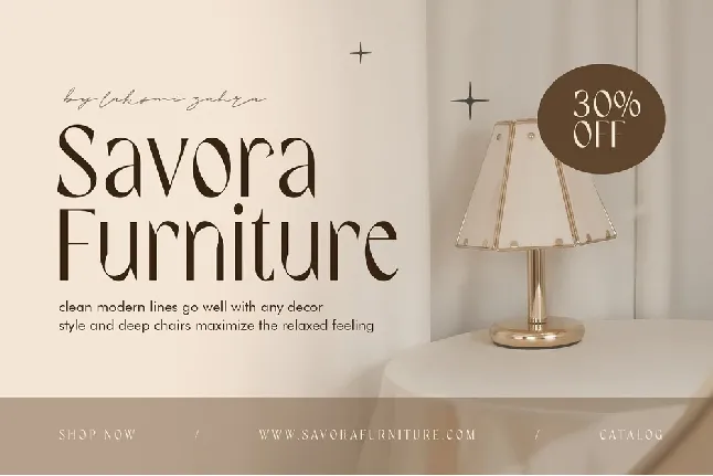 Shavonca font