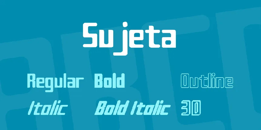 Sujeta font