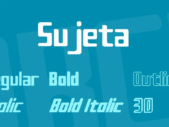 Sujeta font