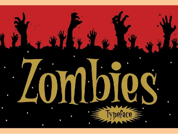 Zombies DEMO font