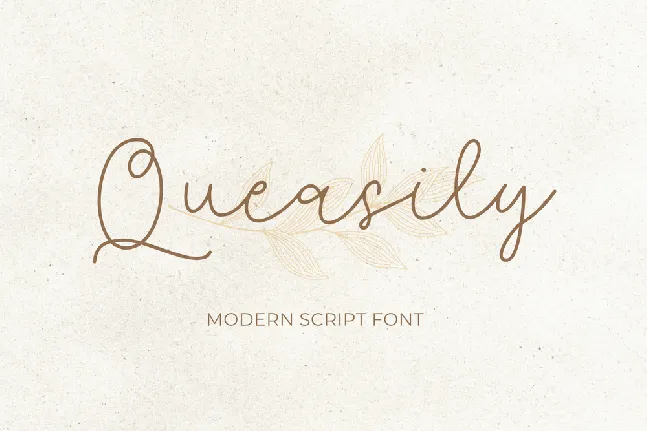 Queasily font