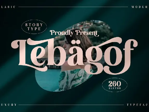 Lebagof Modern Serif font