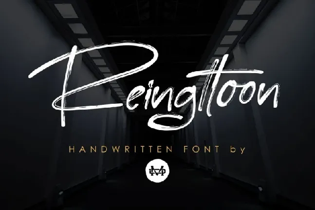 Reingttoon Brush font