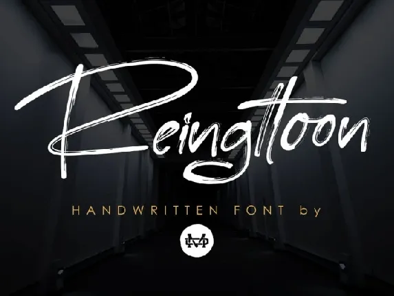 Reingttoon Brush font