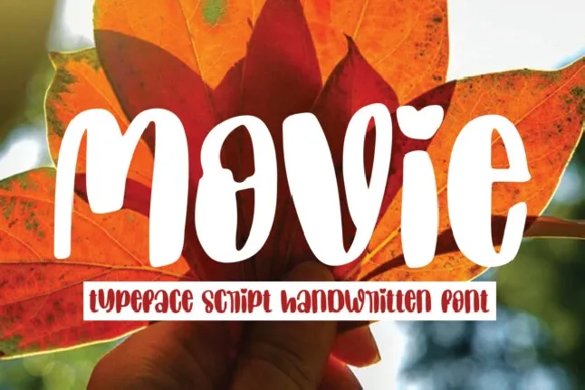 Movie Display font