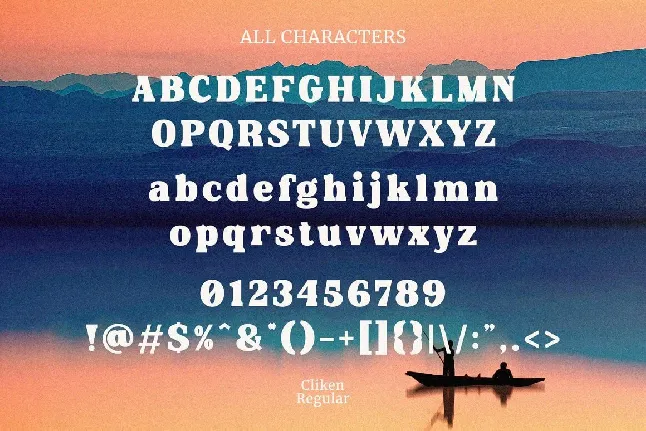 Cliken font