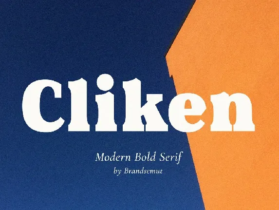 Cliken font