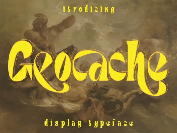 Geocache Elegant Demo font