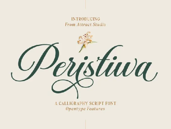 Peristiwa font